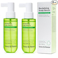 Scalp Serum for Hair Growth Spray - Korean Vegan Treatment for Hair Loss, Thinning & Itchy Scalp, Dermatologically-Tested, Lightweight Exfoliates Dandruff, Strengthen Roots for Men & Women - 2 Pack