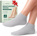 Moisturizing Socks for Dry Cracked Feet, Silicone Socks for Foot Spa(up to Size 8.5), Gel Socks for Foot Care Overnight, Aloe Socks Heel Protector for Cracked Heel Treatment, Self Care Gifts for Women