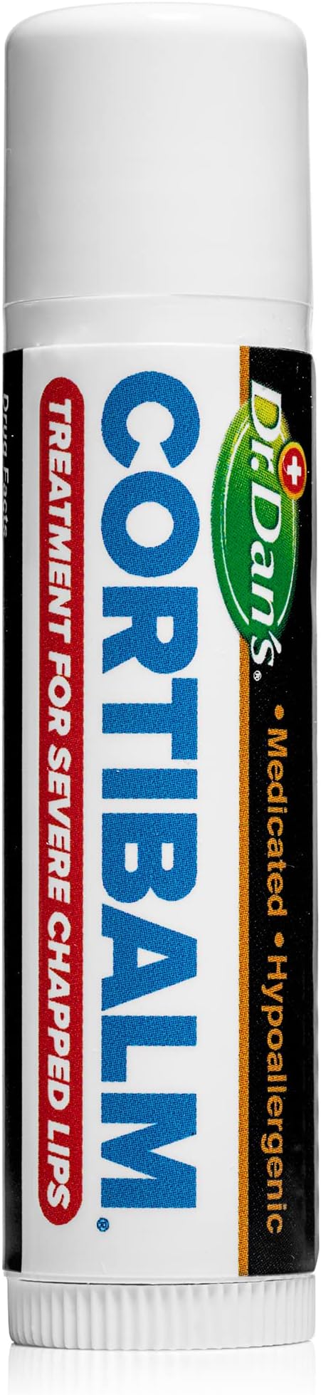 Dr. Dan's Cortibalm-1 pack- for Dry Cracked Lips - Healing Lip Balm for Severely Chapped Lips - Designed for Men, Women and Children