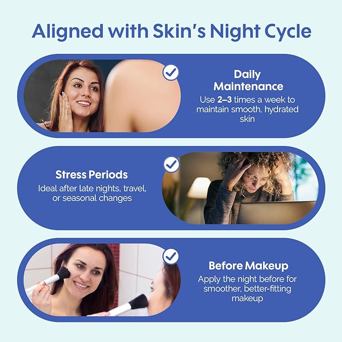 ZealSea Agedefy Prestige Overnight Sleeping Mask – Clinically-Proven Matrixyl 3000 Peptides + Ceramides Barrier Renewal, Nighttime Plumping Firming, Silky-Smooth Morning Glow, Lightweight, 1.7OZ