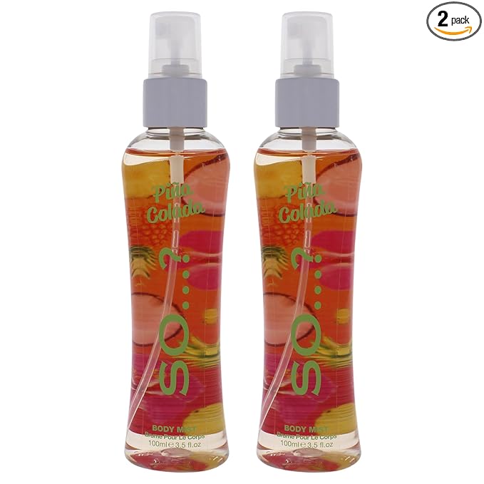 Pina Colada Body Mist by So…? for Women - 3.5 oz Body Mist - Pack of 2