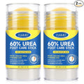 Urea Cream 60% with 2% Salicylic Acid Stick, 2Pack Urea Foot Cream for Dry Cracked Heels, Callus Remover, Hydrating and Softening Moisturizer for Feet, Hands, Knees, Elbows, Exfoliating Dead Skin