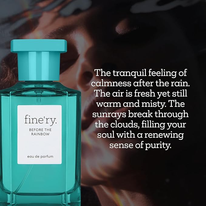 Fine'ry Before The Rainbow Eau De Parfum & Body Mist Gift Set | Earthy & Fresh Notes of Bergamot, Tree Moss | Fine Mist Spray & Perfume For Women | Fragrance Layering Duo (2oz + 5oz)