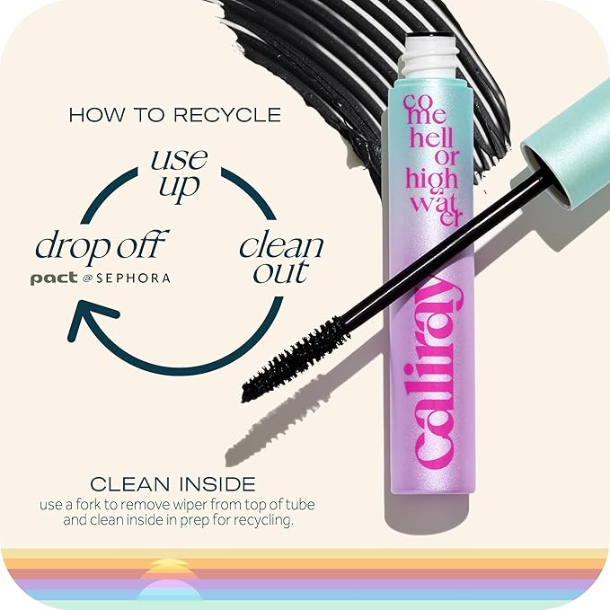 Caliray Come Hell Or Highwater Mascara Travel Size (0.4 oz)