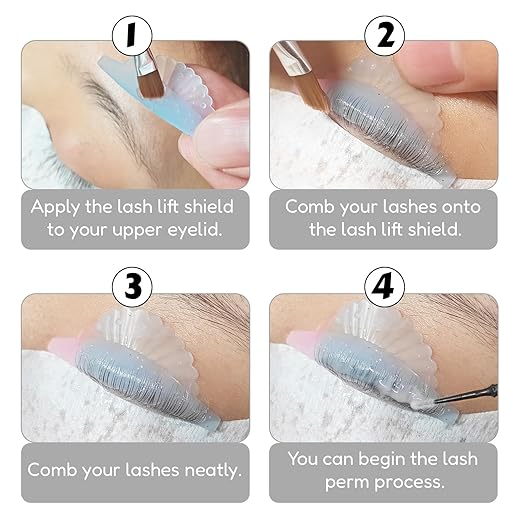 Libeauty Lash Lift Balm Glue Strong Sticky Lash Lift Adhesive Latest Gentle Formula Eyelash & Eyebrow Perm Glue Balm Brow Lamination Gel 10G/0.35OZ