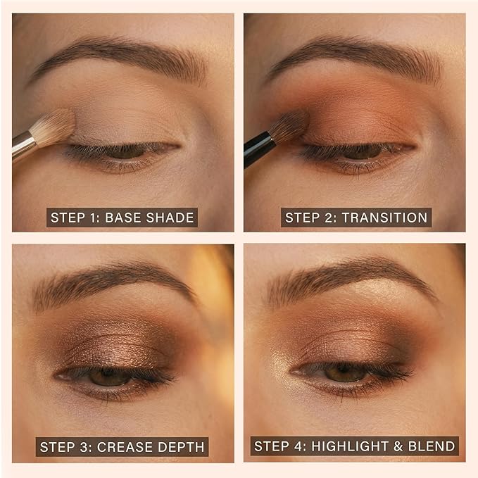 Nude Eyeshadow Palette, Color Eyeshadow Palette, Highly Pigmented, Blendable for Vibrant Everyday Looks Smokey Eyes,Neutral to Warm Tones, Versatile Matte Shimmer Shades (XI01 Autumn Mist)