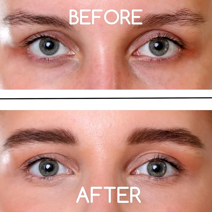 Ready To Wear Brow Extension Fine Powder Spot Filler - DEEP BROWN (DARK)