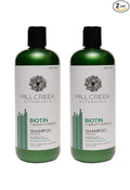 Mill Creek Biotin Shampoo, 14 Fluid Ounce (Two Pack)