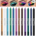 Eyeliner Set, 12 Colors Eye Shadow Pencil, Metallic Glitter Pearl Eye Pencils, Professional Waterproof Long Lasting Eye Makeup Set for Women