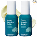 KraveBeauty Great Barrier Relief Serum for Dry or Sensitive Skin, 2 Pack, Hydrates and Repairs the Skin Barrier, Soothing Facial Serum with Ceramides & Niacinamide, Fragrance Free, 2 x 45 mL