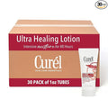 Curel Ultra Healing Intensive Fragrance-Free Lotion For Extra-Dry Skin, Dermatologist Recommended, Ideal for Sensitive Skin, Cruelty Free, Paraben Free, 1 Oz, Pack of 30