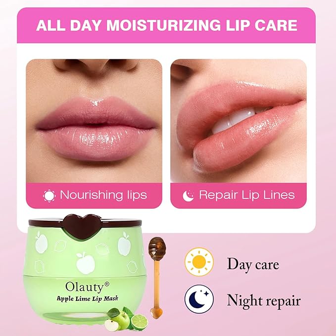 4 PCS Bee Lip Balm Honey Pot, Honey Balm Moisturizing Lip Mask Hydrating Prevention Dry and Cracked Lip Scrubs Exfoliator, Lip Exfoliating Sleeping Lip Mask, Reduces Lip Lines