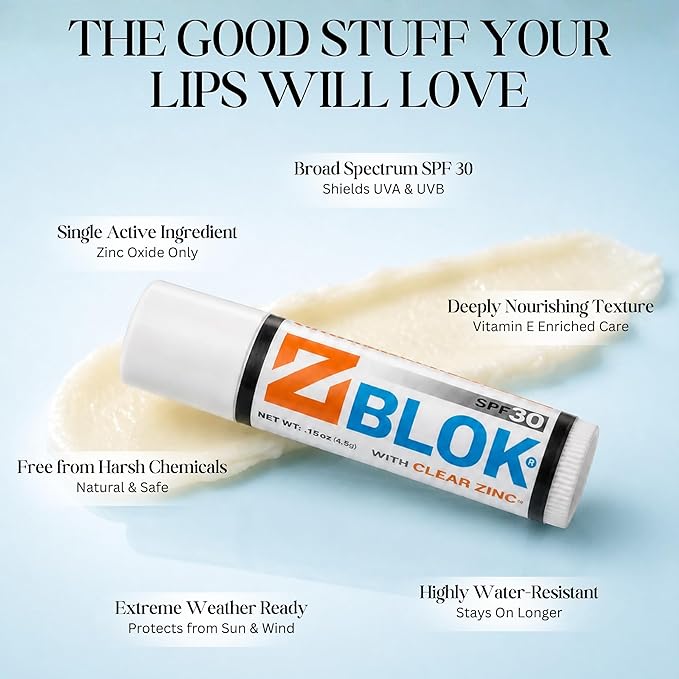 Lip Balm & SPF 30 Sunscreen