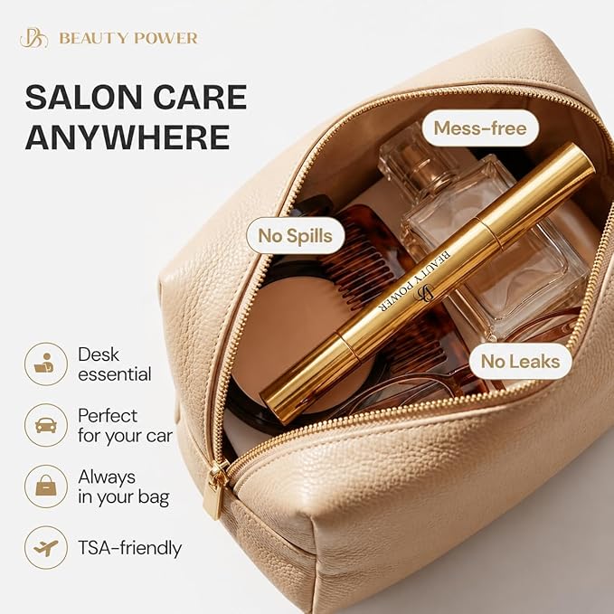 Beauty Power Nail Oil Cuticle Pen - Fragrance Free - Nail Strengthener & Growth Serum with Vitamin A, D, E, B5, Grapeseed & Natural Oils - Repair for Brittle, Peeling, Thin Nails - Gift Idea