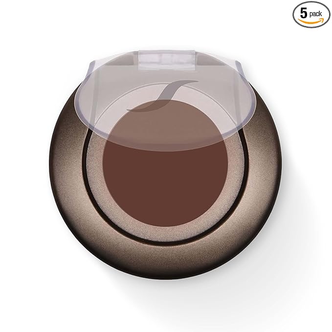 SORMÉ Smudge Proof Long Lasting Eye brow Powder for Women - Always Perfect Brows with Brush and 3 Shaping Eyebrow Stencils (Fine, Medium, Full) - Finest Color Pigment Eyebrow Filler - Walnut