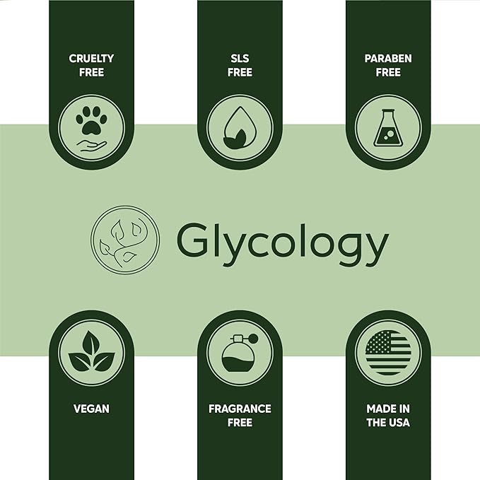 Glycolic Acid Body Wash for Keratosis Pilaris Treatment 7.5oz(Made In USA)Lactic Acid Body Exfoliator Cleanser for Rough & Bumpy Skin- KP Treatment for Arms,Legs- Exfoliating Body Wash for Smooth Skin