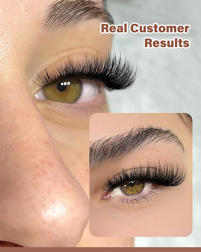Wispy Fluffy Lash Clusters, Plush Volume 3D Eyelash Clusters Fairy Cluster Eyelash Extensions Soft D Curl Cluster Lashes 10-18mm 144pcs Individual lashes for Daily Makeup DIY at Home by Vanssymunlin