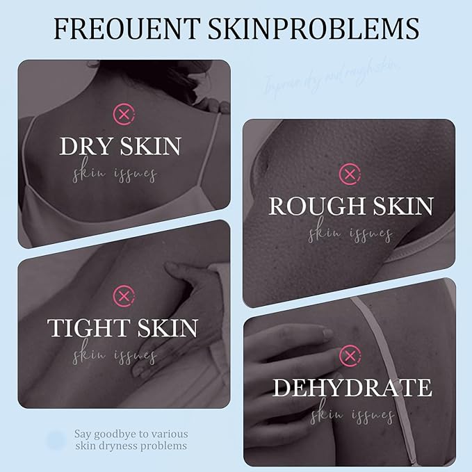 Body Lotion, 24hr Moisturizing & Deep Hydration, Absorbs Instantly Moisturizer for All Skin Types, 5.3 fl oz (1 Pack, Blueberry)