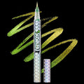 SUSIKEKI Chameleon Metallic Duochrome Liquid Eyeliner, Color Shifting Shimmery Eye Liner, Duo-color Waterproof Long Lasting Glitter Eye Makeup Pen Eyeliners (Lost Forest)