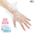 Segbeauty 200pcs Paraffin Wax Gloves, Paraffin Bath Liners for Hand, Plastic Thermal Mitten Bags Mitt Liner Covers for Paraffin Wax Refills Hot Wax SPA thera-py treat-ment Paraffin Wax Machine