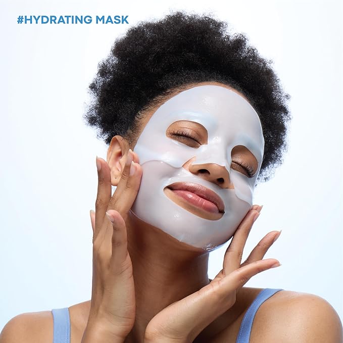 TONYMOLY Mask Melt Hydrating Hydrogel Overnight Face Mask – Vegan Banana PDRN + Hyaluronic Acid – Deep Moisture For Dry Skin – 1 Sheet