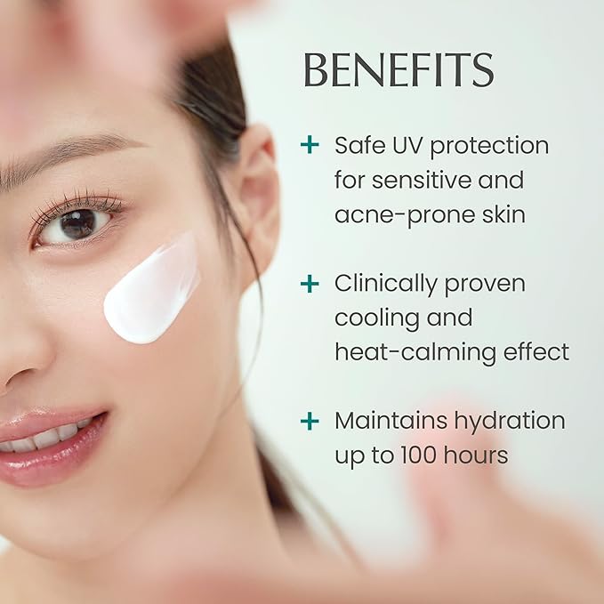 Derma Trouble Zinc Calming Sunscreen SPF 50+ — Mineral Zinc Oxide 16.9% | Lightweight Moisturizing Lotion for Sensitive & Acne-Prone Skin | 50ml Tube, Fragrance-Free, Non-Comedogenic