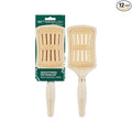 EcoTools Smoothing Detangler Hairbrush, Brush For Wet Or Dry Hair, Pain-Free Detangling, Style & Smooth Hair, Heat Resistant Brush, Renewable Bamboo & Flexible Bristles, Vegan & Cruelty-Free, 1 Count