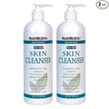 NutriBiotic Original Non-Soap Skin Cleanser, 16 Oz Twin Pack | Fragrance Free with GSE | pH Balanced, Hypoallergenic & Biodegradable | Free of Parabens, Fragrance, Phosphates, SLS, Dyes, & Colorings