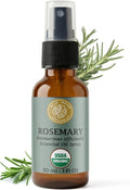 Silk Road Organic Rosemary Essential Oil & Jojoba Spray for Hair Growth & Health, Memory & Focus | USDA Certified 1 oz. Body Spray - Always Pure, Always Organic
