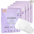 STARSKIN Magic Hour, Exfoliating Foot Mask Sock with Lactic and Glycolic Acid, Gently Removes Calluses and Dead Skin for Effective Peeling, K Beauty Skincare (4 Pack)