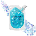 Ice Blue Face Body Glitter Gel Shimmer Makeup for Hair Clavicle Arm Nail Eyeshadow, Long Lasting Waterproof Holographic Mermaid Sequins for Outfit Rave Festival Party, 1.35oz, #4