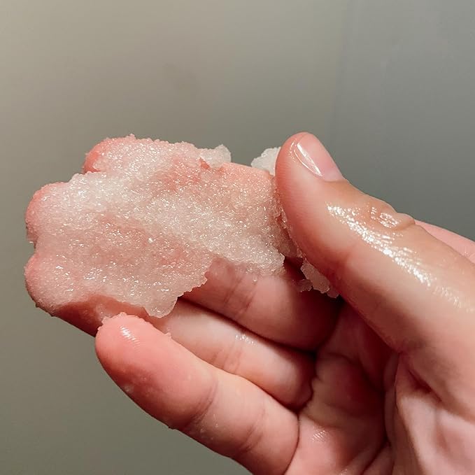 The Lotion Company Sugar Scrub Exfoliating Body Wash, Lively Lemon Fragrance, Paraben Free, Cruelty Free, Made in USA, Bath and Shower Exfoliator, 11 Ounces