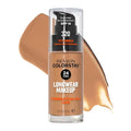 Revlon Liquid Foundation, ColorStay Face Makeup for Combination & Oily Skin, SPF 15, Medium-Full Coverage with Matte Finish, 320 True Beige, 1 Fl Oz