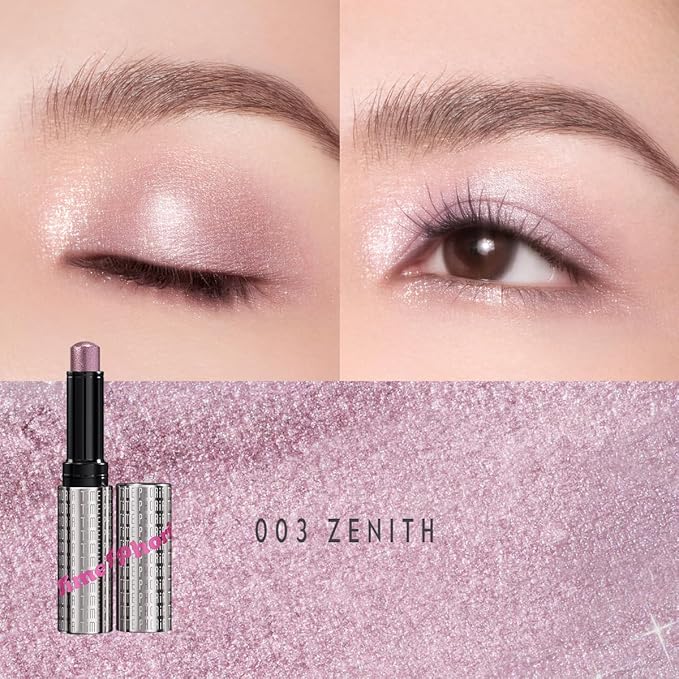 Illumina Jelly Gel Eyeshadow Stick, 003 Zenith - Lavender Shimmer Sparkle Finish, Cream Texture With Cooling Feel, Long-Lasting Crease-Proof Smudgeproof Eye Shine, Easy Application