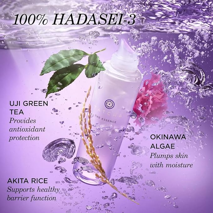 TATCHA The Essence, Midi-Size - Skincare Boosting Treatment, Moisturizing and Skin Softening Oil-Free Serum Infused with Green Tea