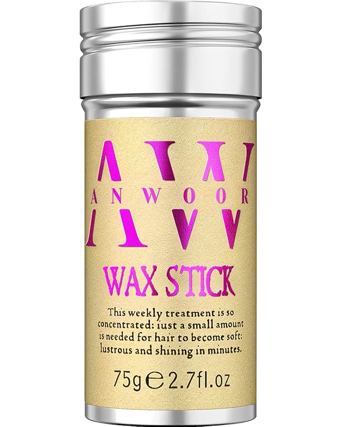 Hair Wax Stick, Wax Stick for Hair Flyaways Kids & Women Hair Accessories for Women Girls Hair Bun Maker for Kids Hair Slick Stick Baby Hair Gel Stick Kids Hair Products Hair Smoothing Stick