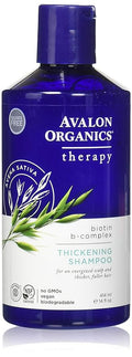 Avalon Organics Thickening Shampoo Complex (Packaging may vary), Biotin B, 14 Fl Oz
