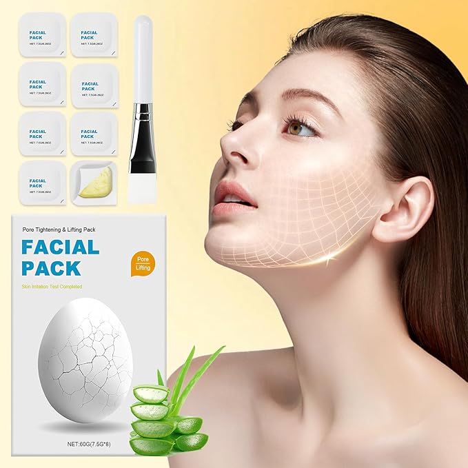Baysea Zombie Facial Mask - Zombie Mask Skin Care, Zombie Wash Off Face Mask, Hydrating Skincare Face Mask For Smooth Skin Repair, Pore Tightening & Lifting Deep Cleansing Clay Mud Mask