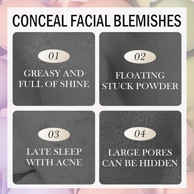 3 In 1 Primer for Face Before Makeup, SPF 50 PA+++, Sunscreen Isolation Cream, One Step Color Corrector Primer, Blurs Facial Serum Oil Control & Moisturizing Skin Tone Correcting, Radiance Skin