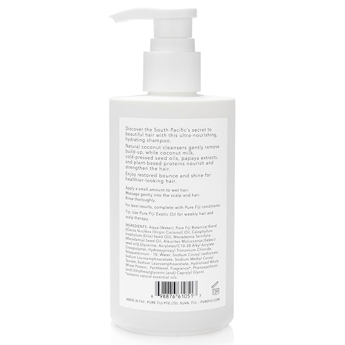PURE FIJI Coconut Milk Shampoo, Starfruit (9.47 Fl. Oz /280ml)