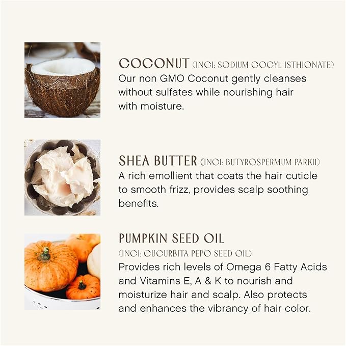 INNERSENSE Organic Beauty - Natural Color Awakening Hairbath Shampoo | Non-Toxic, Cruelty-Free, Clean Haircare (32oz)