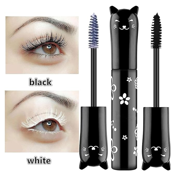 6 colored Mascara sets Gift mascara volume and length White Blue Purple Black Brown Pink Waterproof Natural Hypoallergenic Color Makeup Best Benefit Volumizing Lengthening Curling Defining Washable