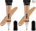 L.A. Girl HD Pro.Conceal, Light Tan GC960 (Pack of 2)