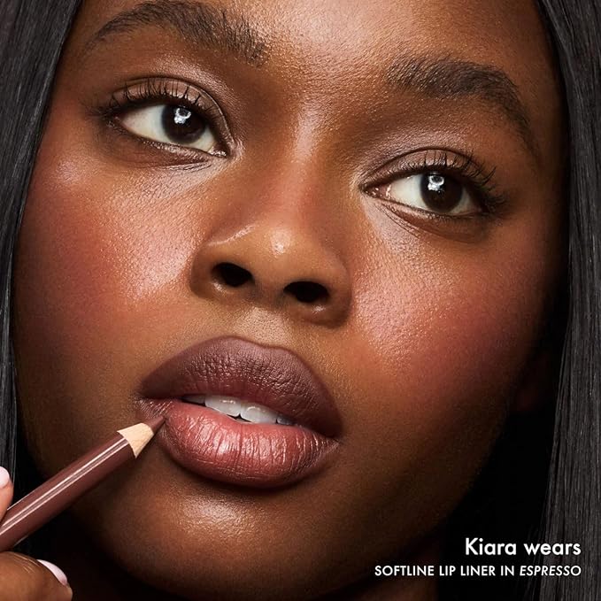 Summer Fridays SoftLine Lip Liner Pencil - Creamy, Long-Lasting Matte Lip Pencil for Sculpted Definition - Skin Care Infused Makeup with Hyaluronic Filling Spheres + Jojoba Oil - Espresso (1.02 g)