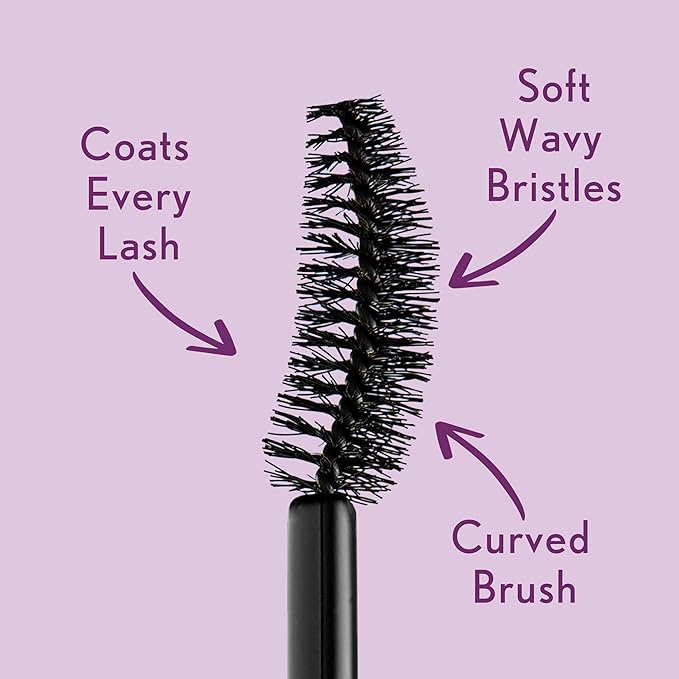 COVERGIRL Simply Ageless Lash Plumping Mascara, Dark Brown, Pack of 1