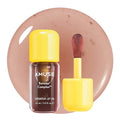 Amuse SEOUL Banana Lip Oil (CACAO MILK) - Moisturizing Lip Oil Stain, Banana Scent, Hydrating Nourishing Crystal Clear Lip Stain, Lightweight Non-Sticky Glossy Finish, Vegan, Korean Beauty Makeup