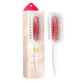 Bounce Curl Define EdgeLift Brush, 5-in-1 Tool for Effortlessly Defined Curls, Waves & Coils, Reduces Frizz - Cherry