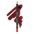 Radiant Professional Waterproof Lip Liner Pencil – Long Lasting, Creamy & Highly Pigmented Lipliner with Vitamin E & Jojoba Oil – Smudge-Proof, Smooth Lip Contour, 1.20 g (12 DARK RED)