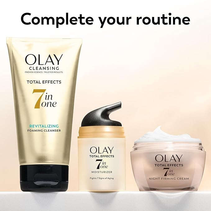 Olay Total Effects Revitalizing Foaming Facial Cleanser, 5.0 fl oz (pack of 3)