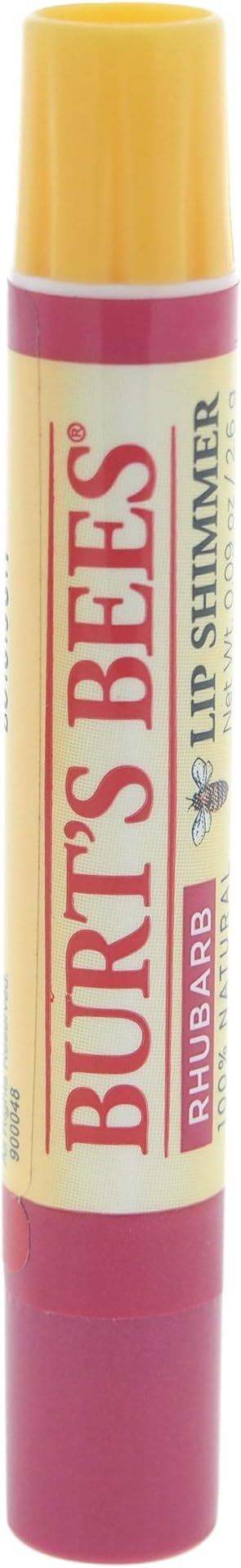 Burt's Bees Lip Shimmer Rhubarb, 0.09 Oz